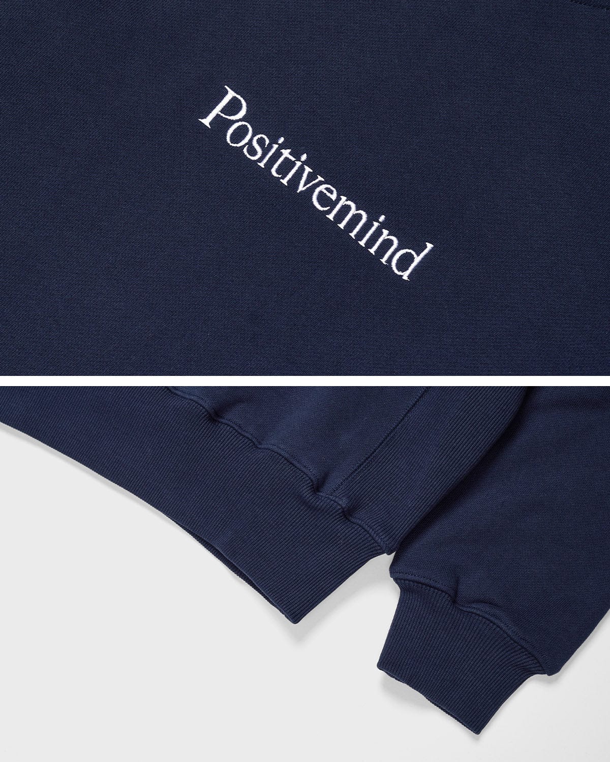 VERT HALF ZIP SWEATSHIRTS NAVY