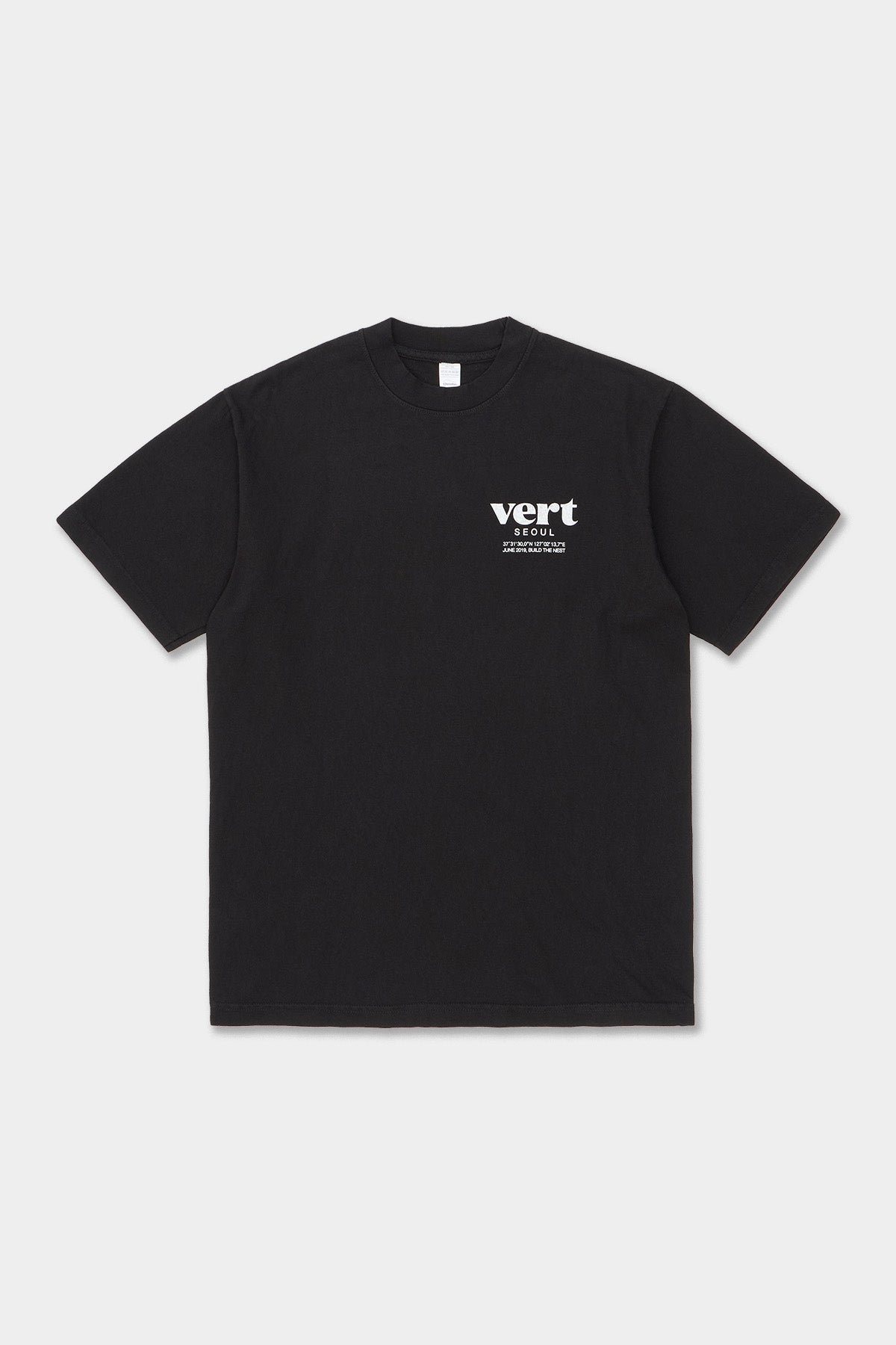 VERT HOMIES SSV GD 6.5OZ TEE BLACK