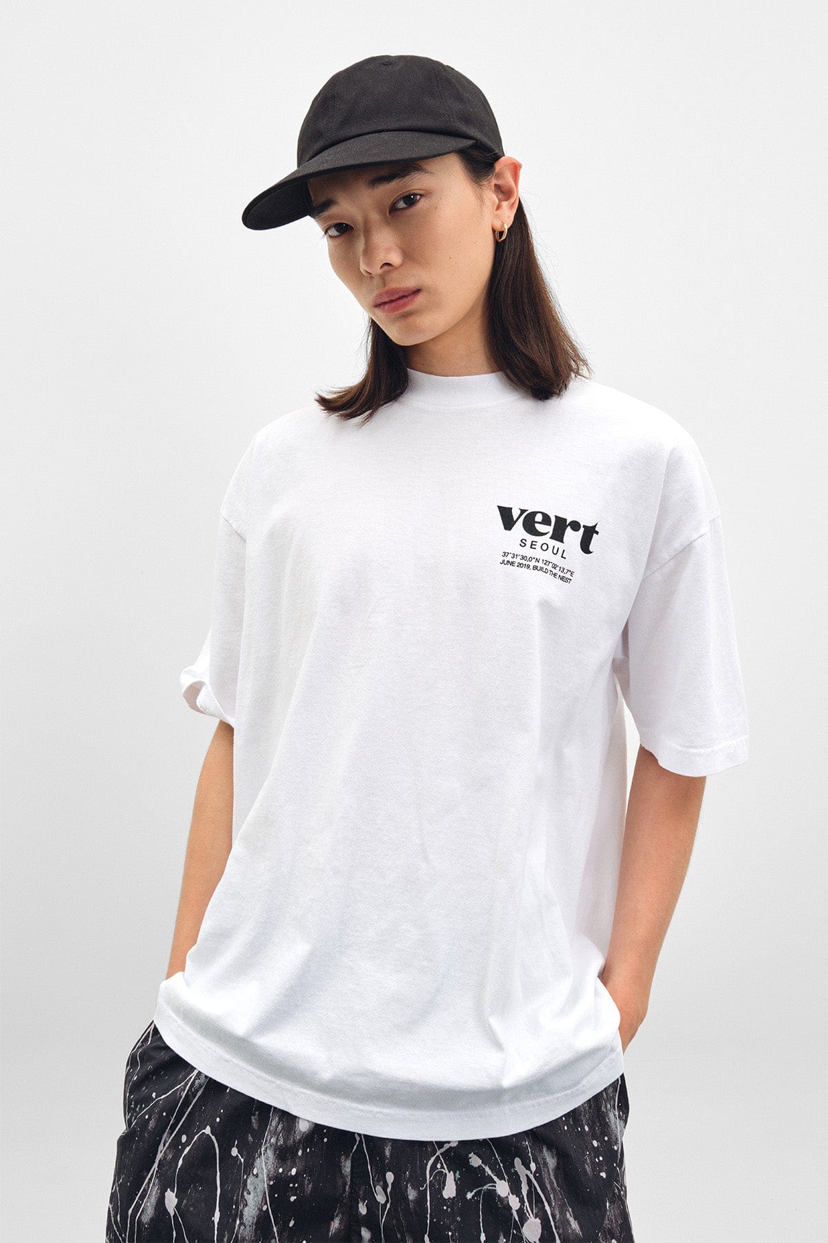 VERT HOMIES SSV GD 6.5OZ TEE WHITE