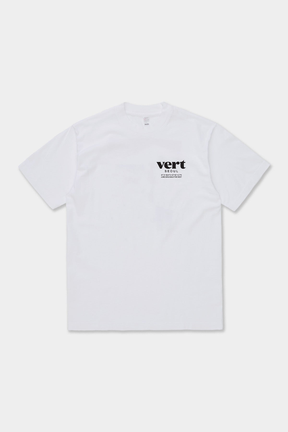 VERT HOMIES SSV GD 6.5OZ TEE WHITE