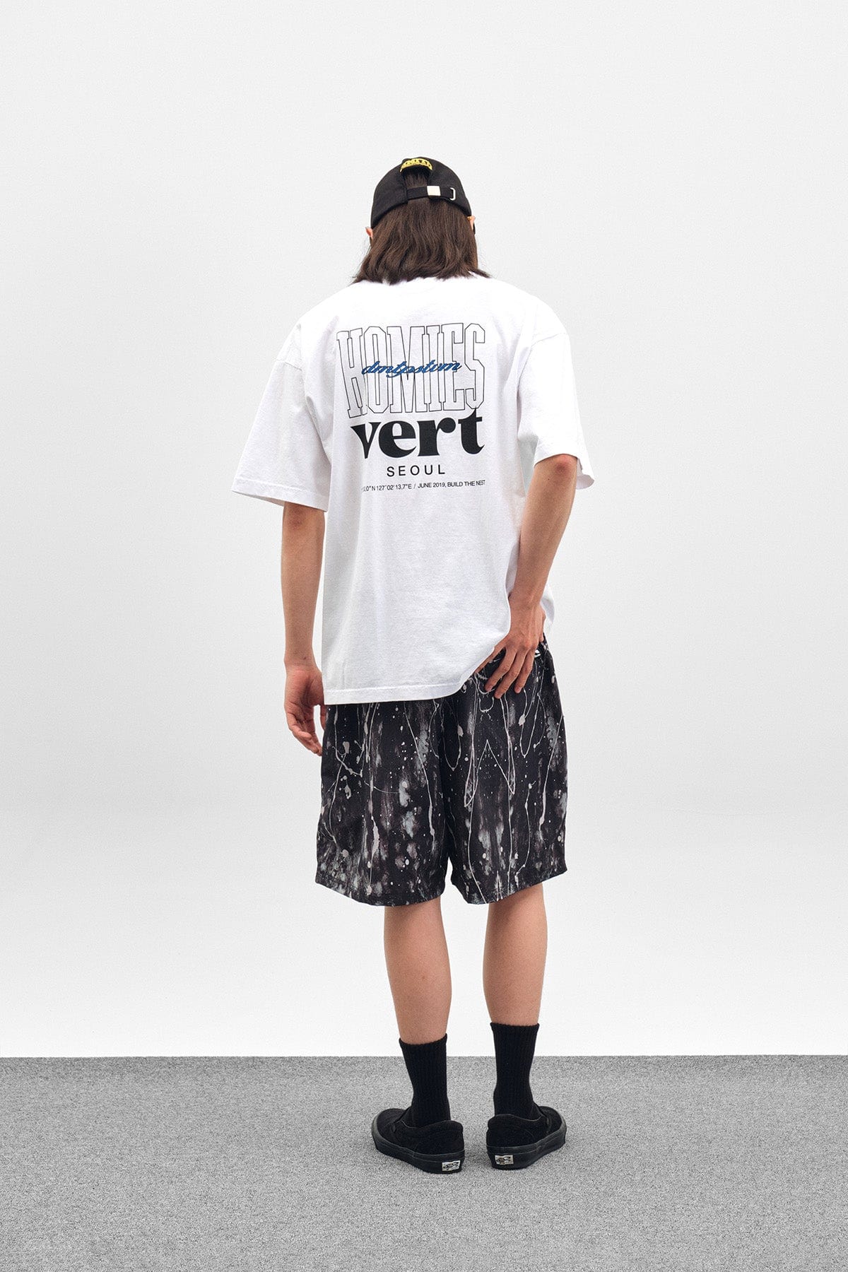 VERT HOMIES SSV GD 6.5OZ TEE WHITE