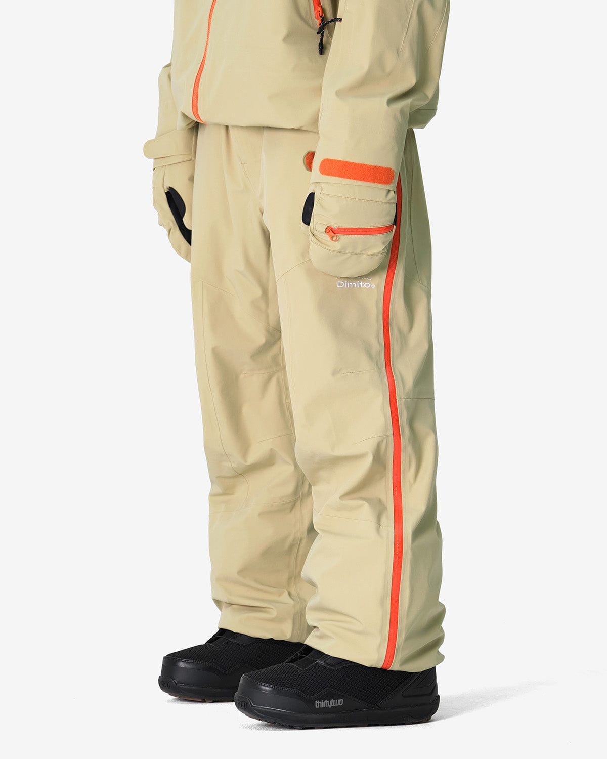 VERT LEVEL 2L FULL ZIP PANTS BEIGE