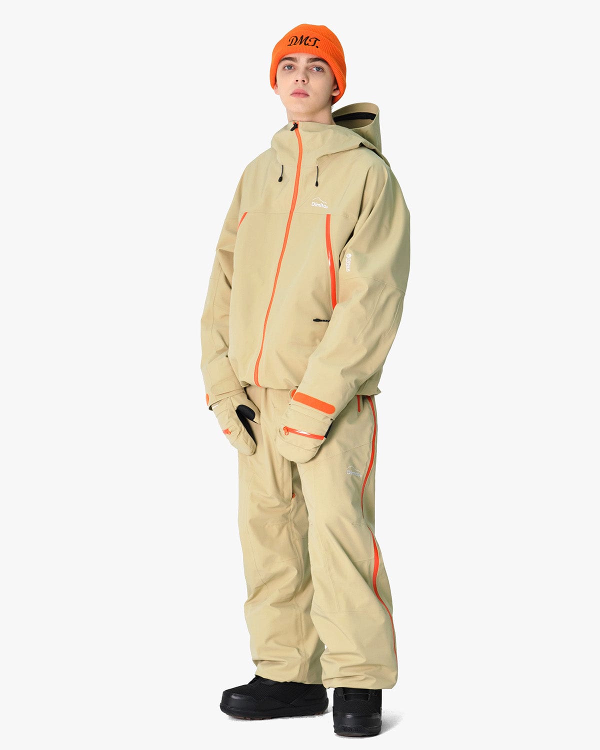 VERT LEVEL 2L FULL ZIP PANTS BEIGE