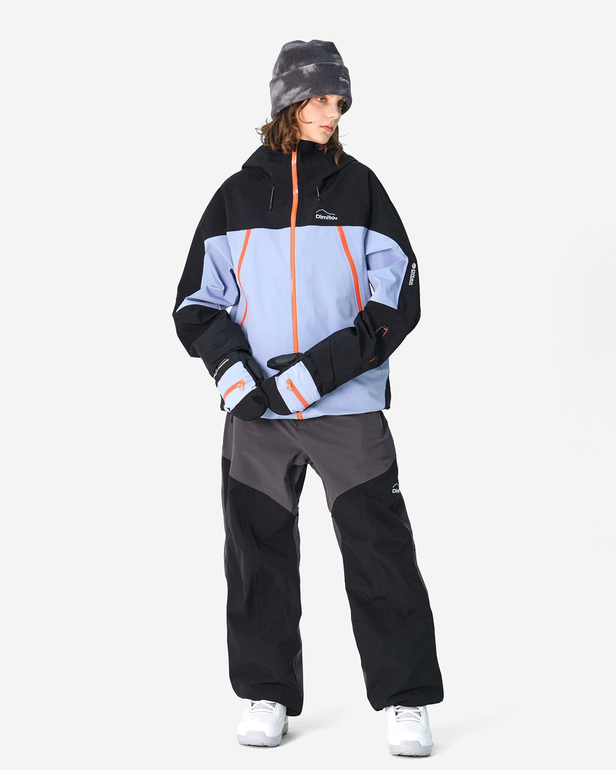 VERT LEVEL 2L FULL ZIP PANTS CHARCOAL