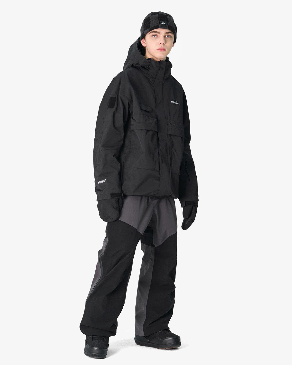 VERT LEVEL 2L FULL ZIP PANTS CHARCOAL