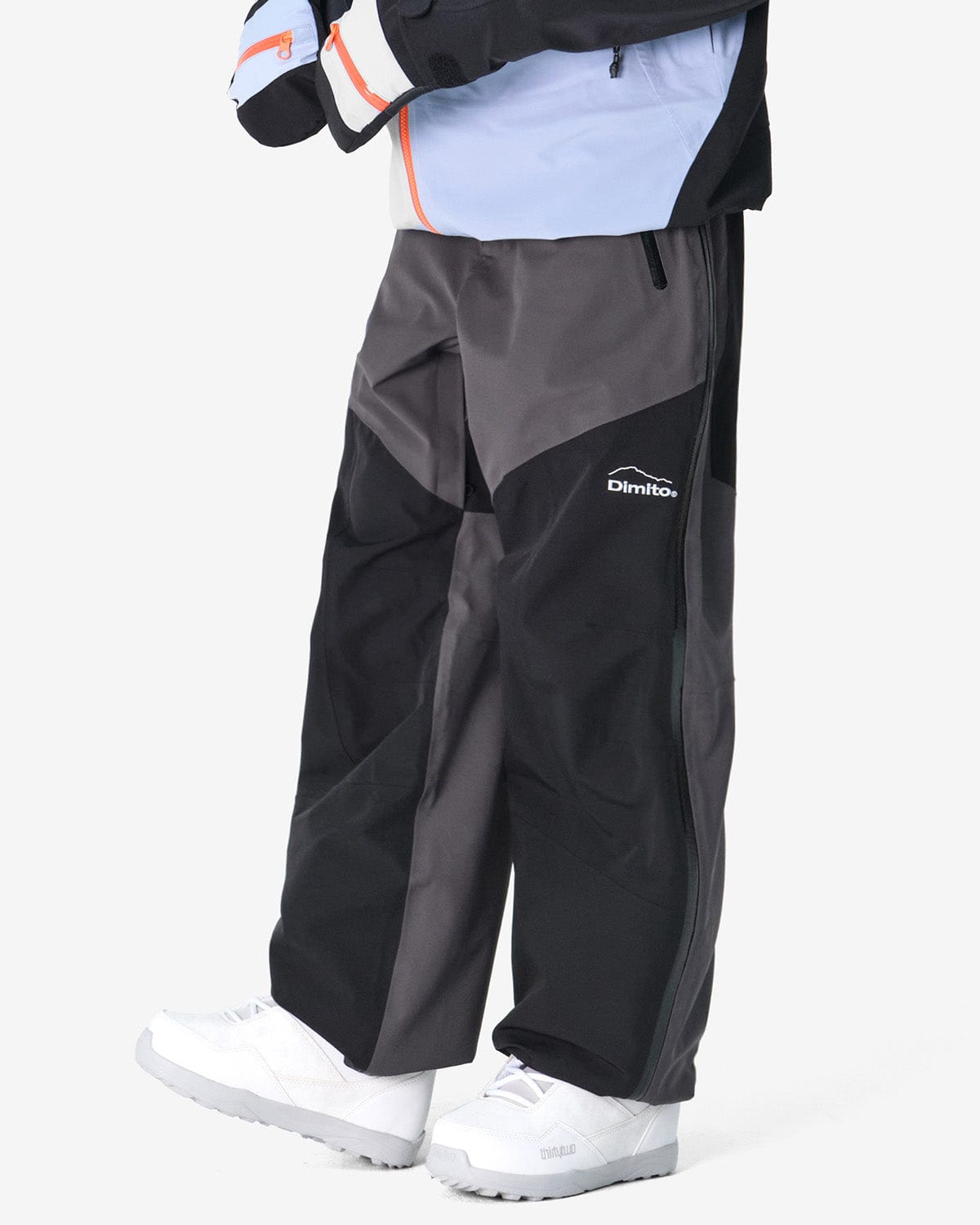 VERT LEVEL 2L FULL ZIP PANTS CHARCOAL