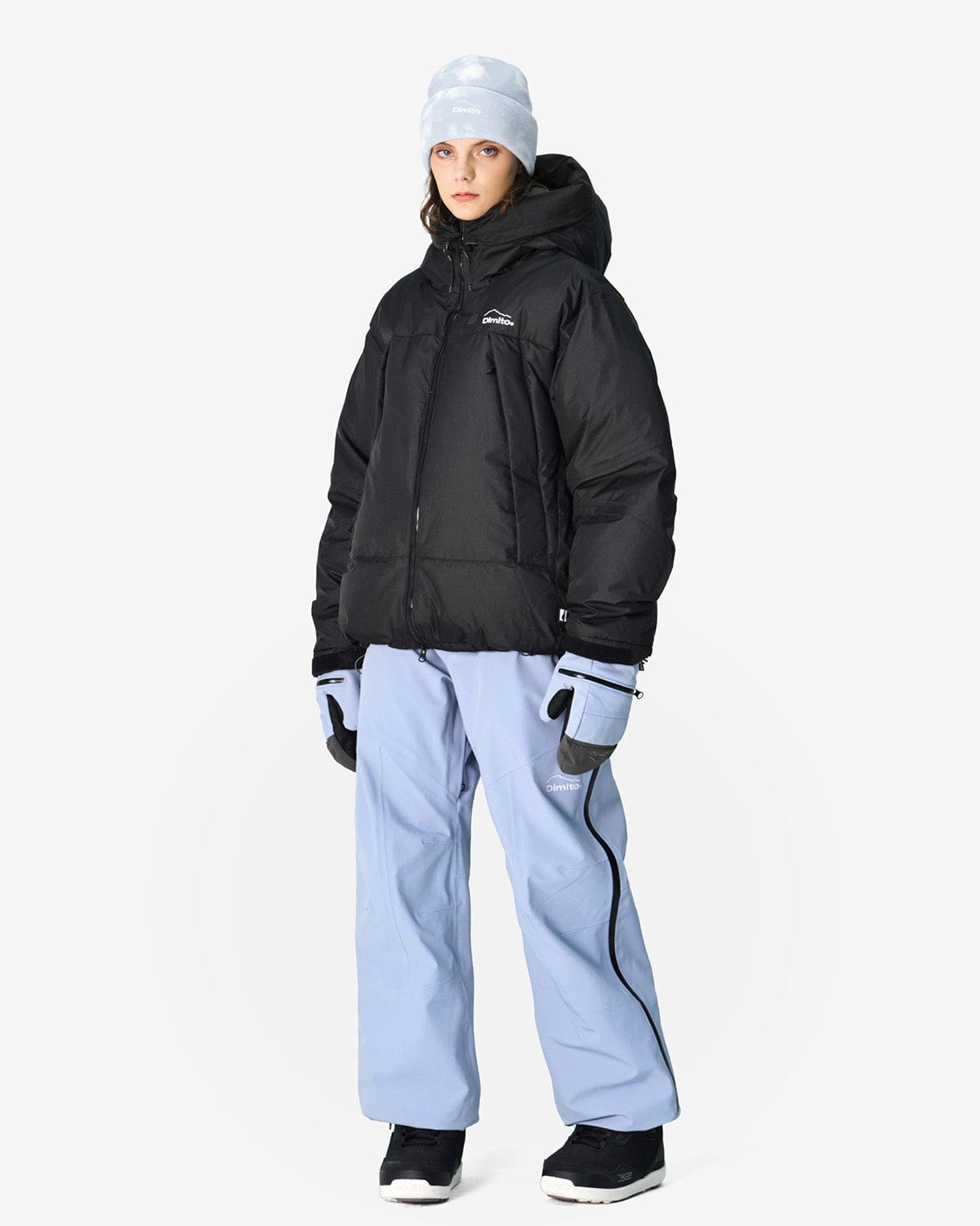 VERT LEVEL 2L FULL ZIP PANTS SLATE BLUE