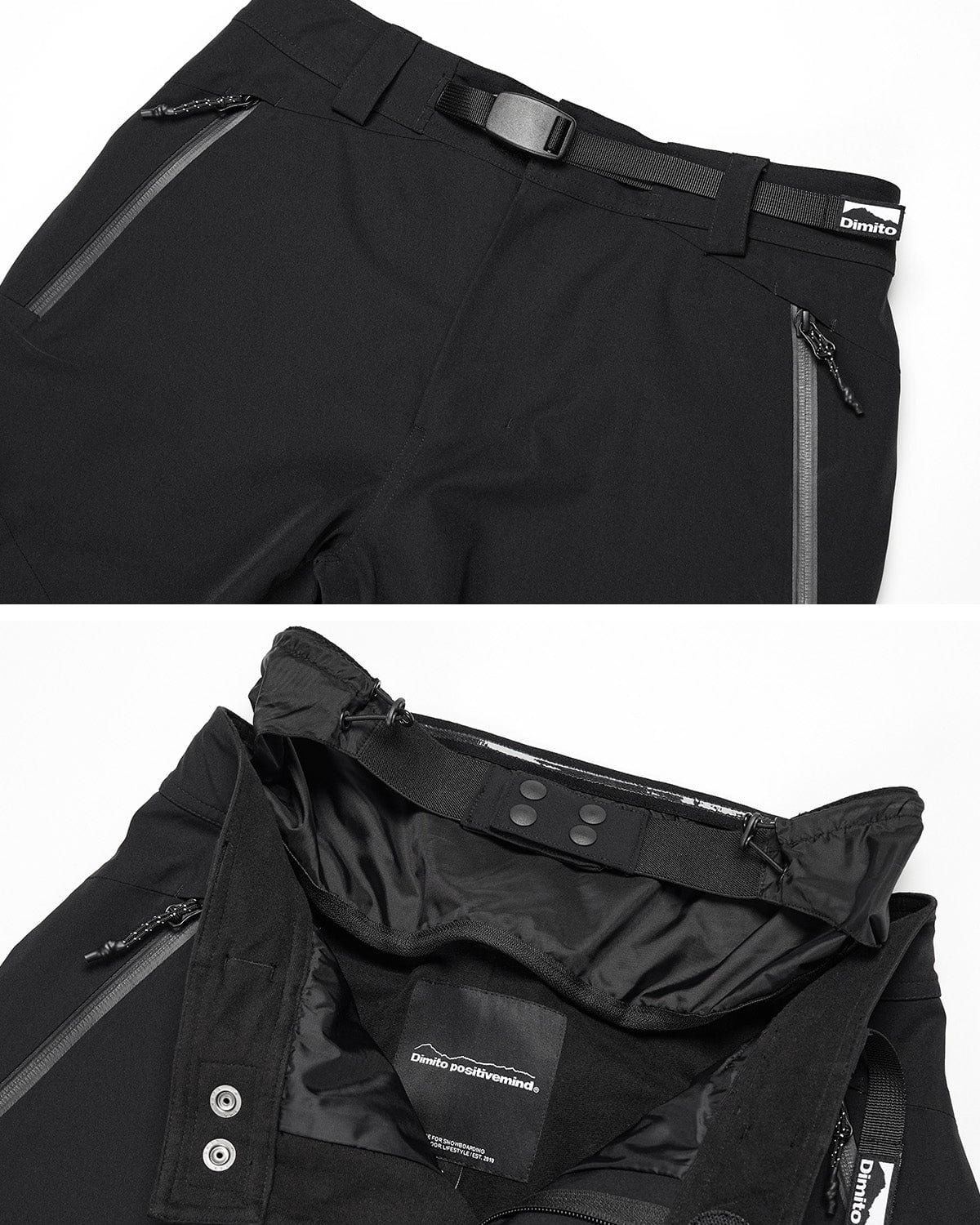 VERT LEVEL 2L PANTS BLACK (Standard Fit)