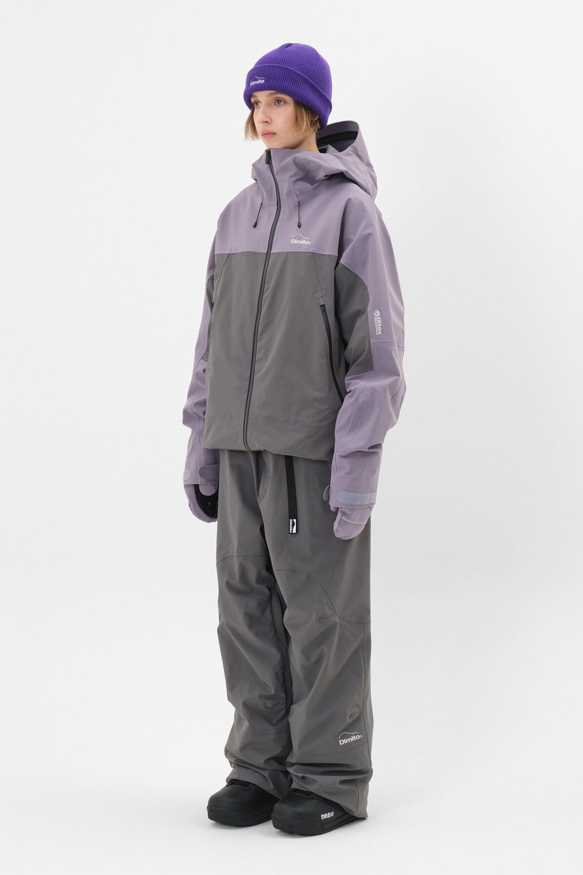 VERT LEVEL OG 3L JACKET PURPLE SAGE