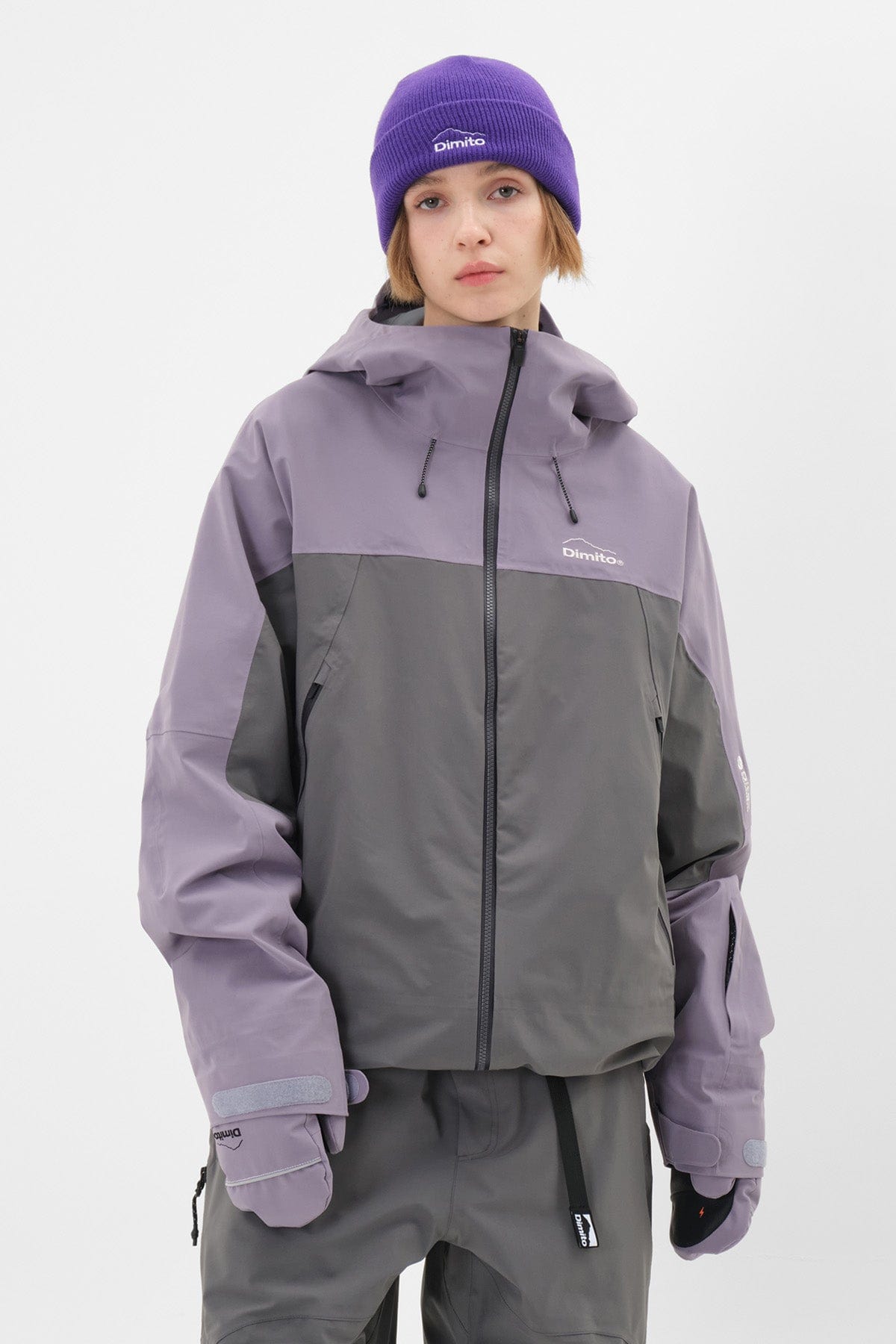 VERT LEVEL OG 3L JACKET PURPLE SAGE