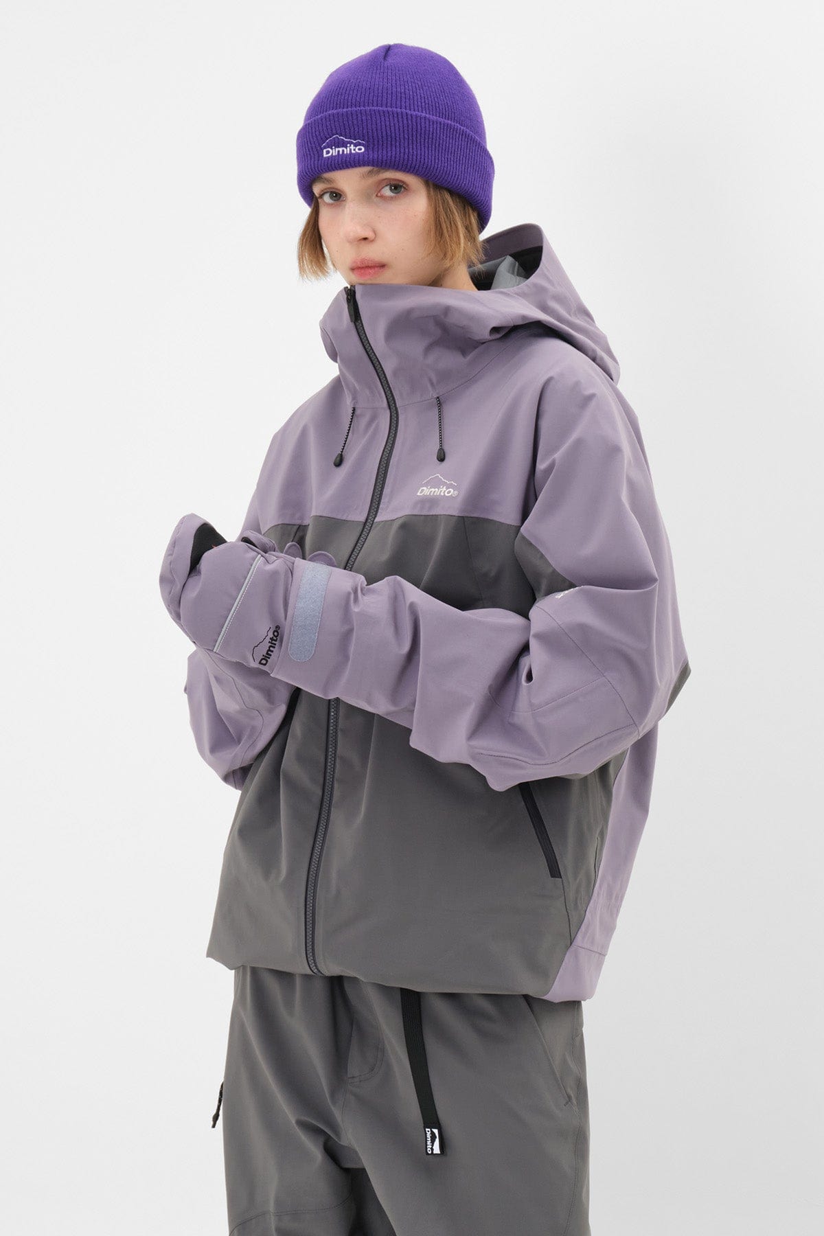 VERT LEVEL OG 3L JACKET PURPLE SAGE