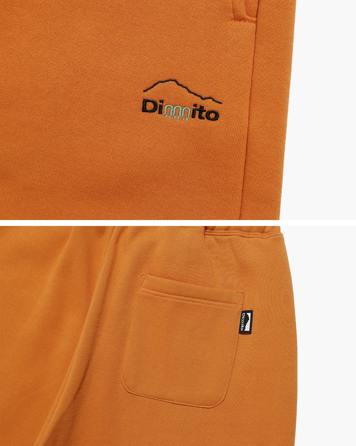 VERT MOUNTAIN LOGO (DIMITO X ISTKUNST) PANTS ORANGE