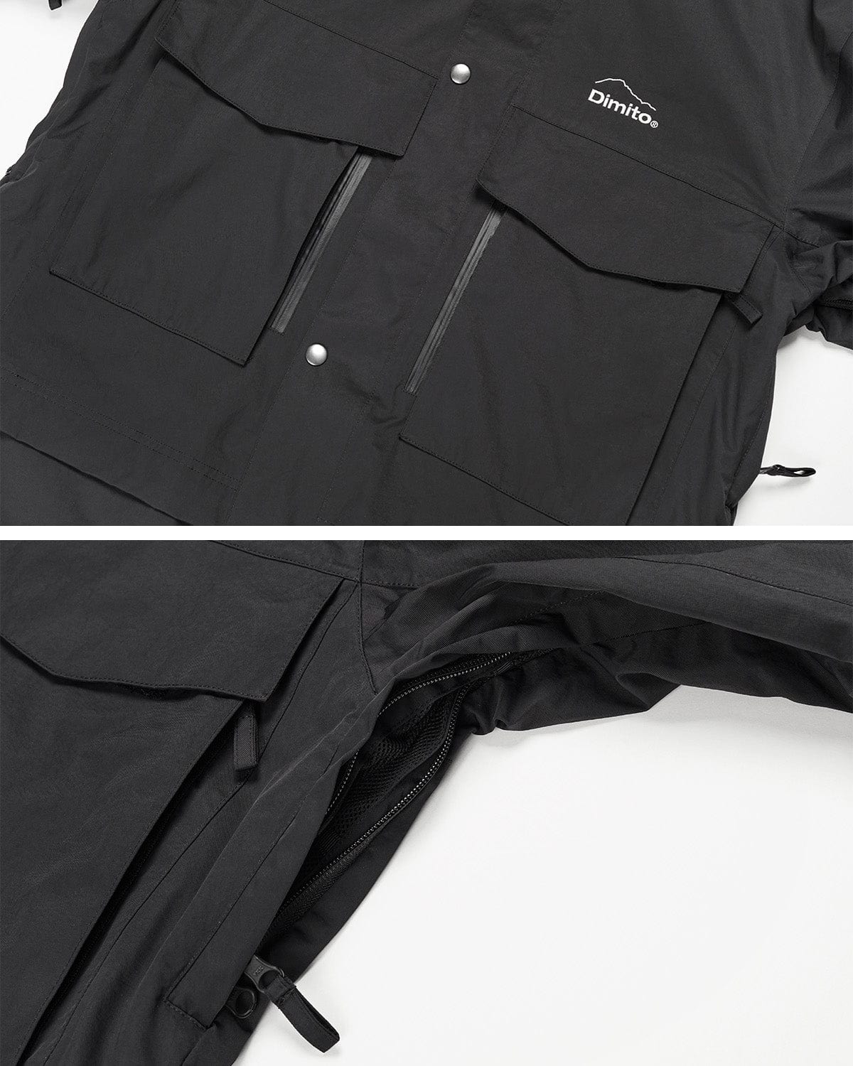 VERT MT 2L JACKET BLACK