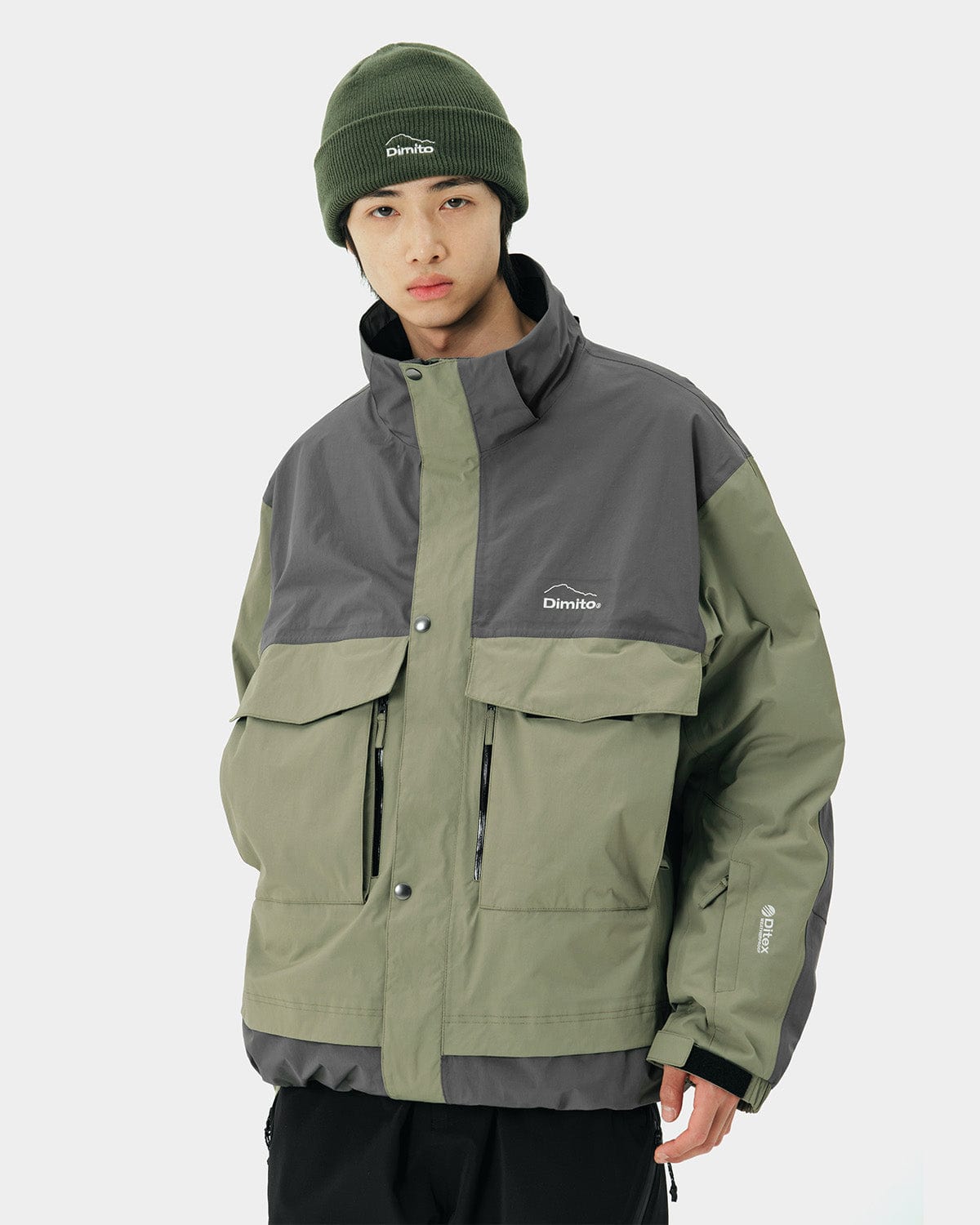 VERT MT 2L JACKET DARK OLIVE