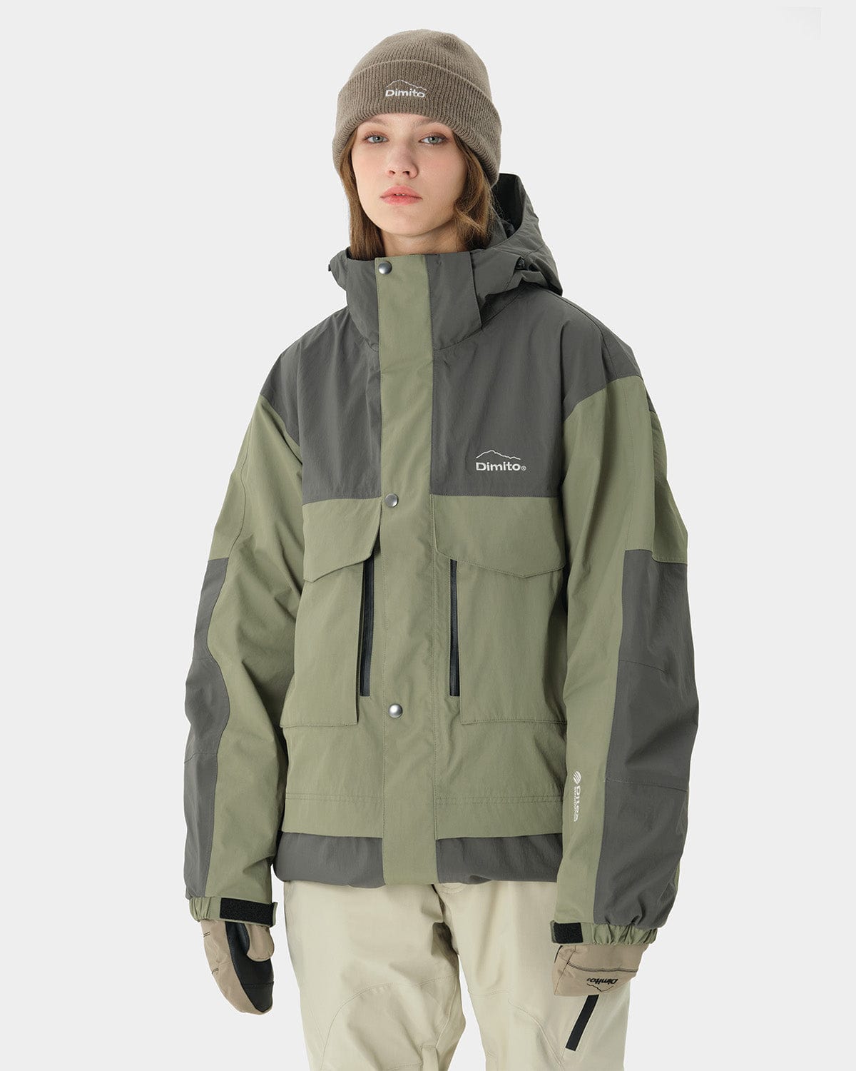 VERT MT 2L JACKET DARK OLIVE