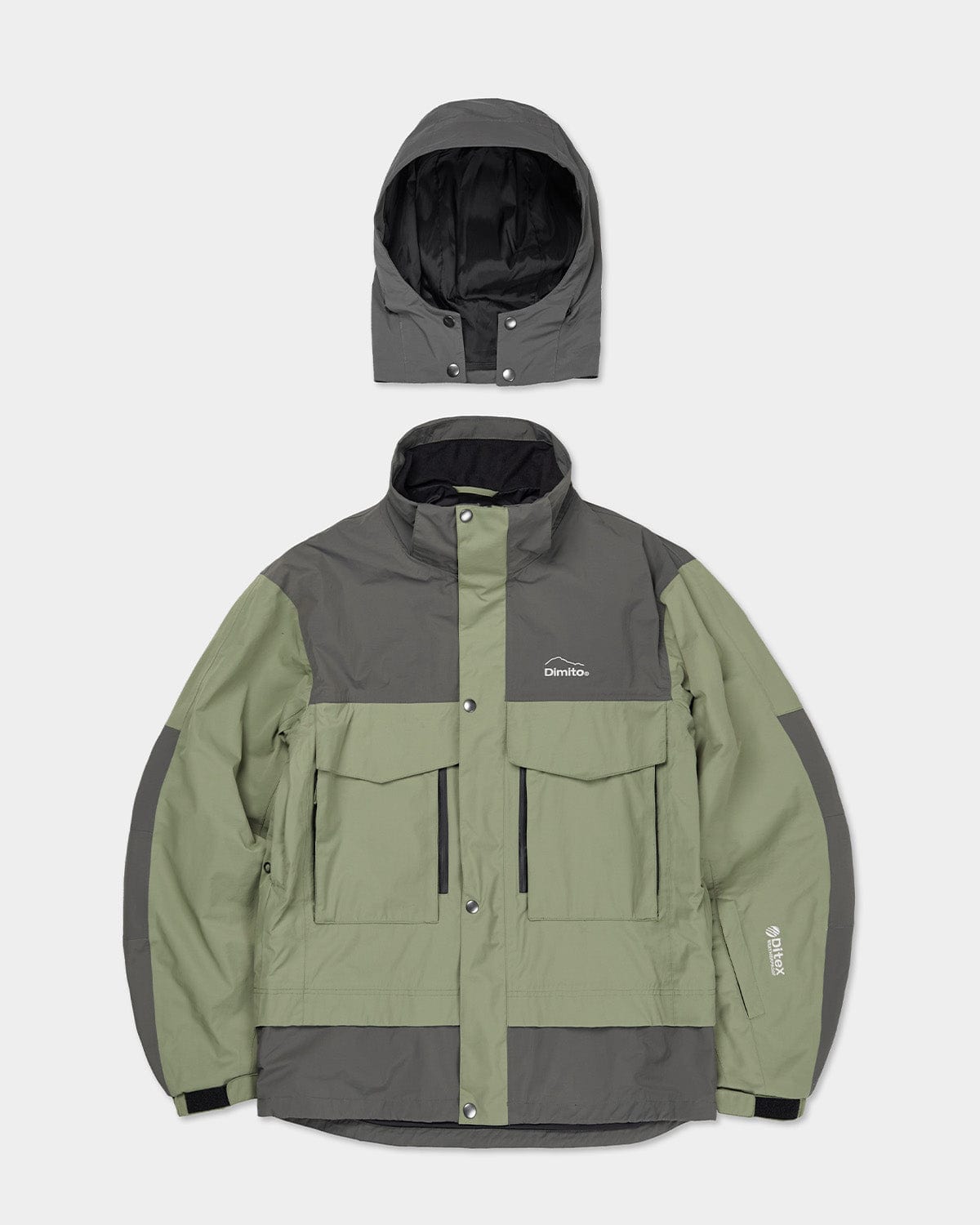 VERT MT 2L JACKET DARK OLIVE