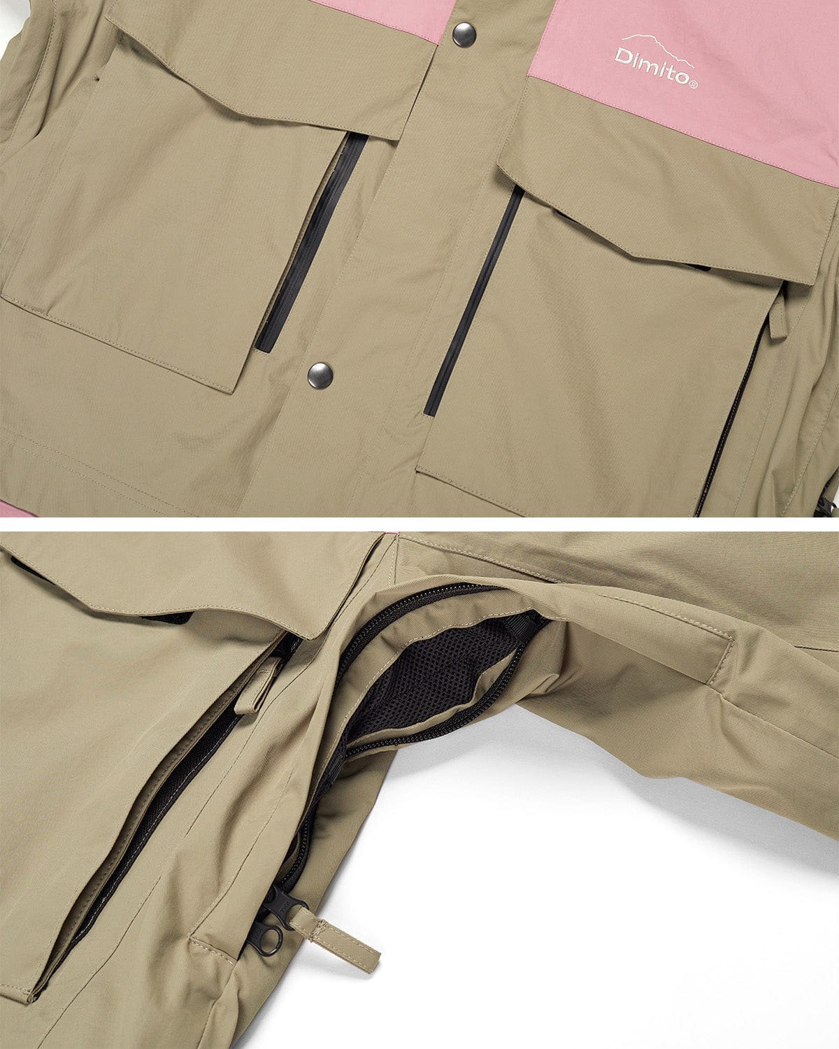 VERT MT 2L JACKET TAN