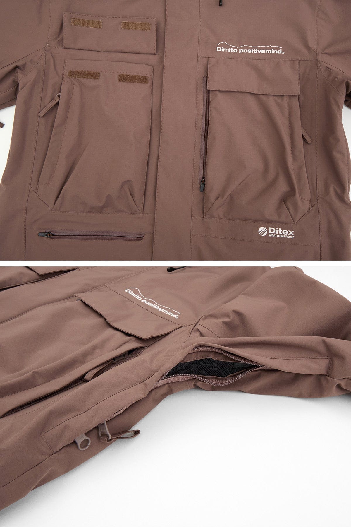 VERT MT GR JACKET DEEP BROWN