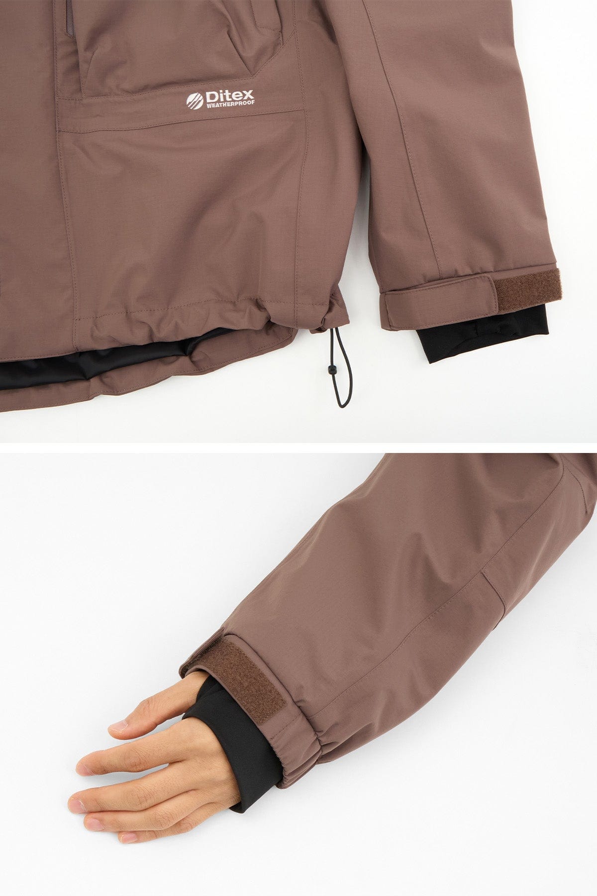 VERT MT GR JACKET DEEP BROWN