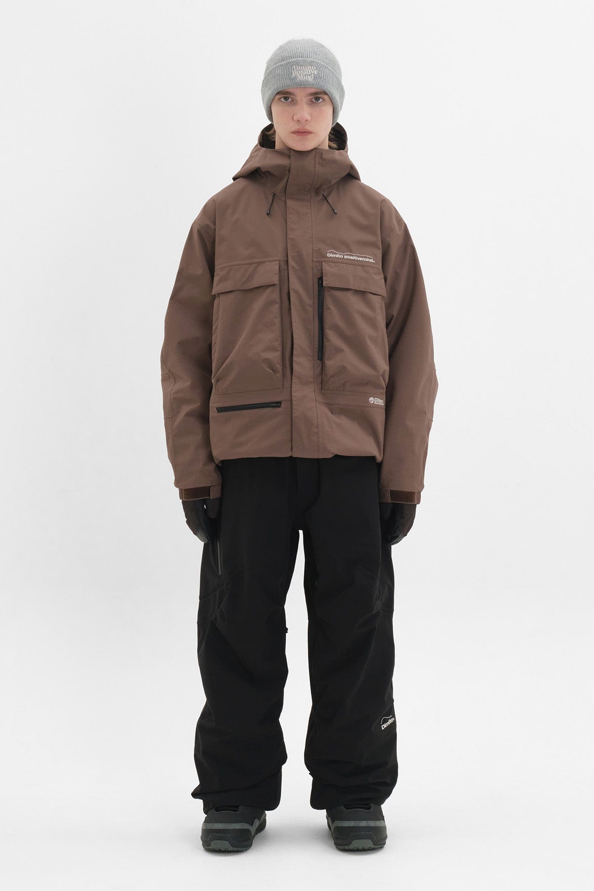 VERT MT GR JACKET DEEP BROWN