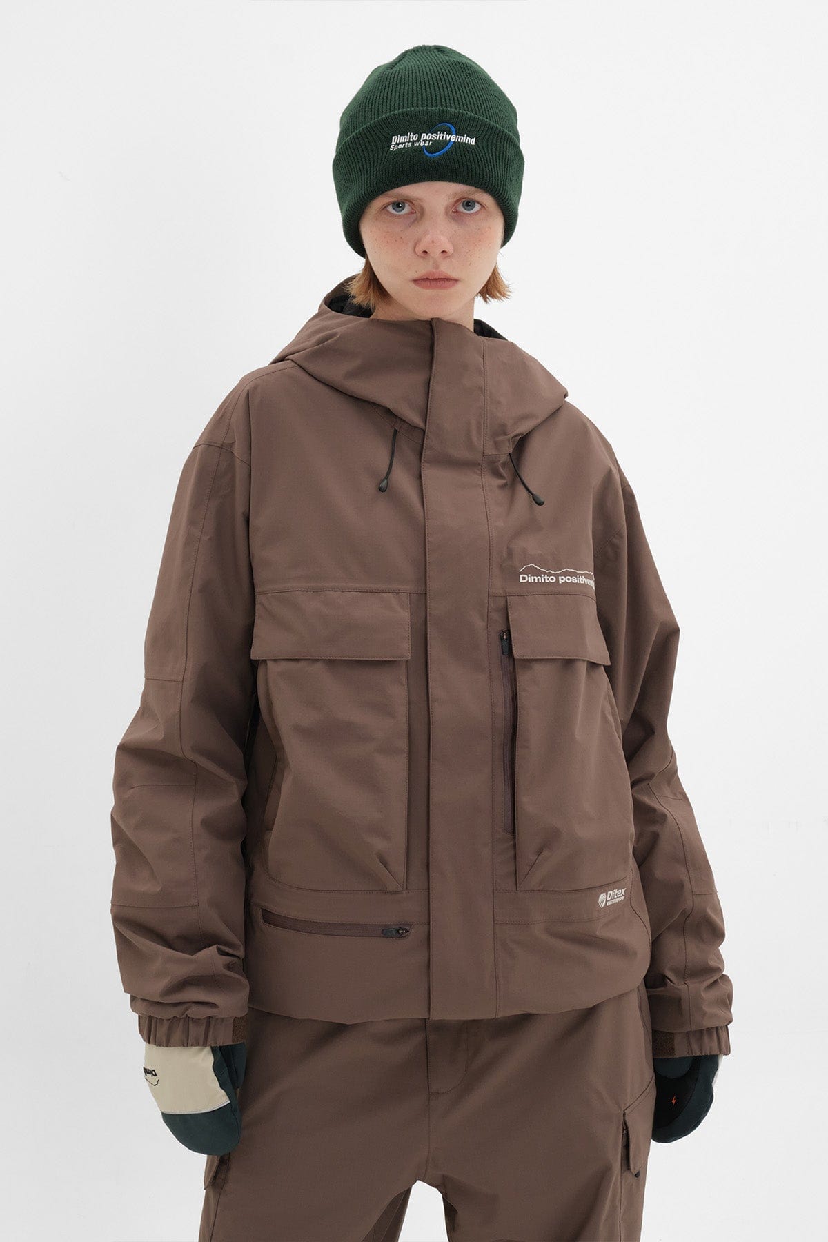 VERT MT GR JACKET DEEP BROWN