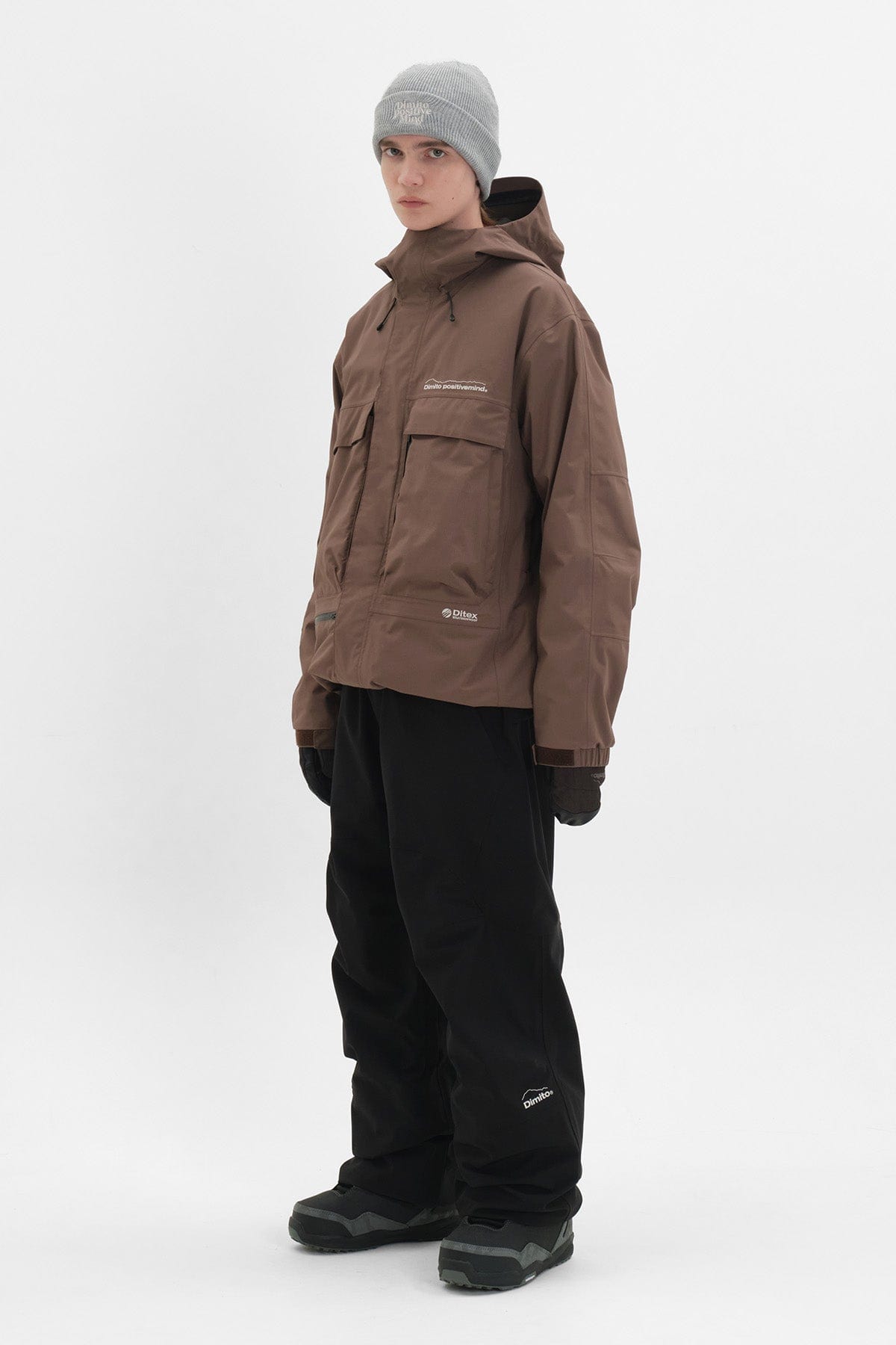 VERT MT GR JACKET DEEP BROWN