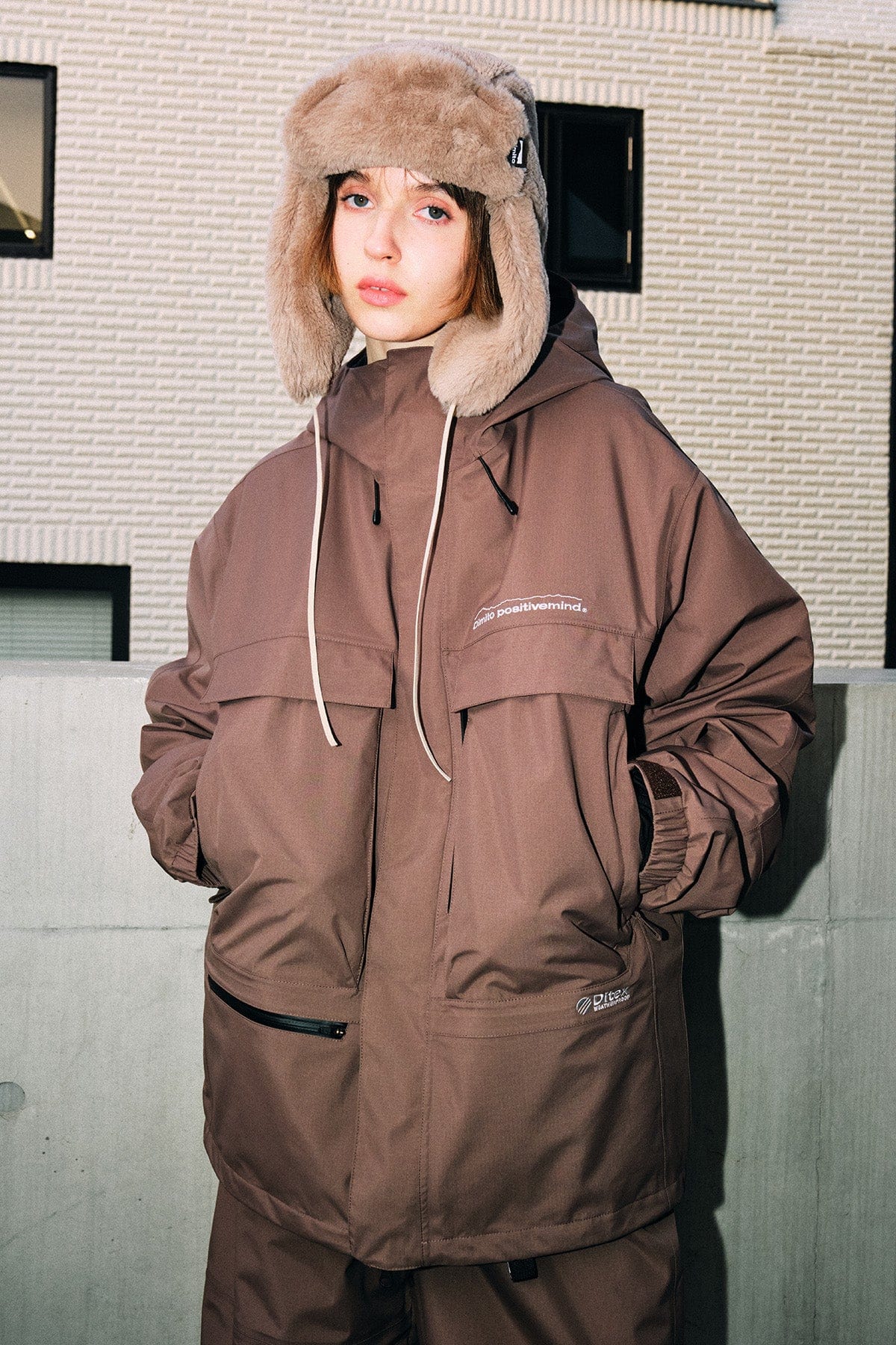 VERT MT GR JACKET DEEP BROWN