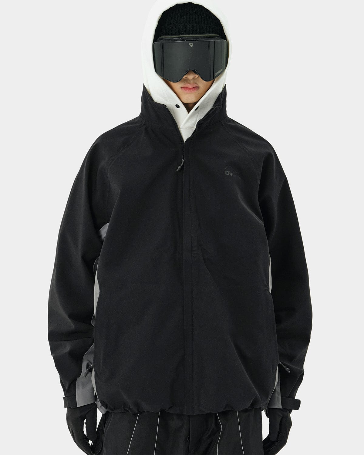 VERT MT LOGO 3L JACKET BLACK