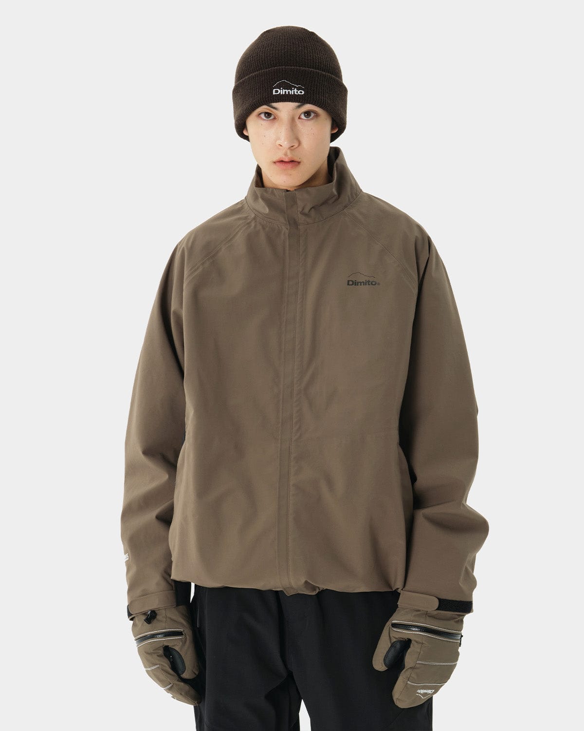 VERT MT LOGO 3L JACKET MUD