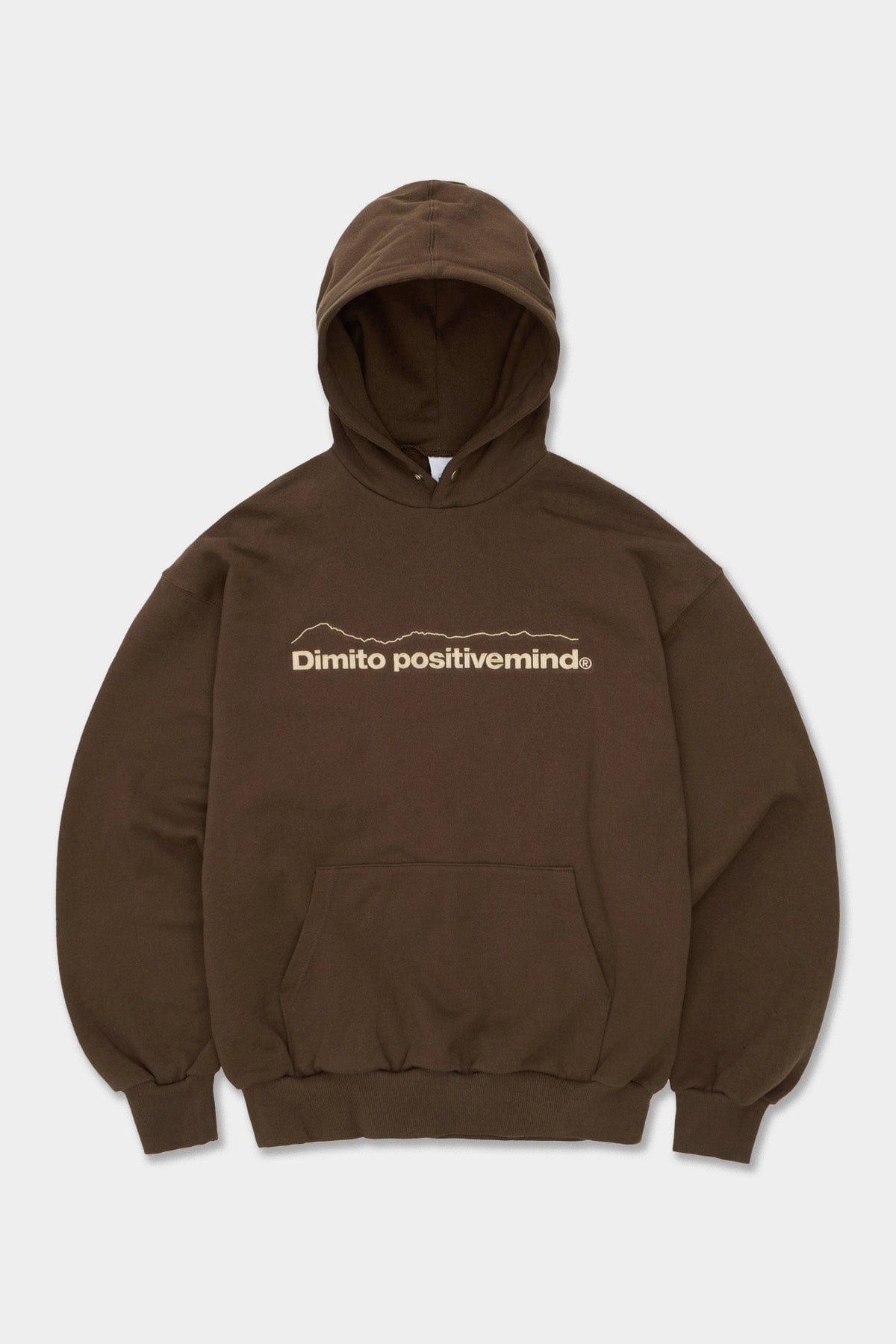 VERT MT LOGO HOODIE BROWN