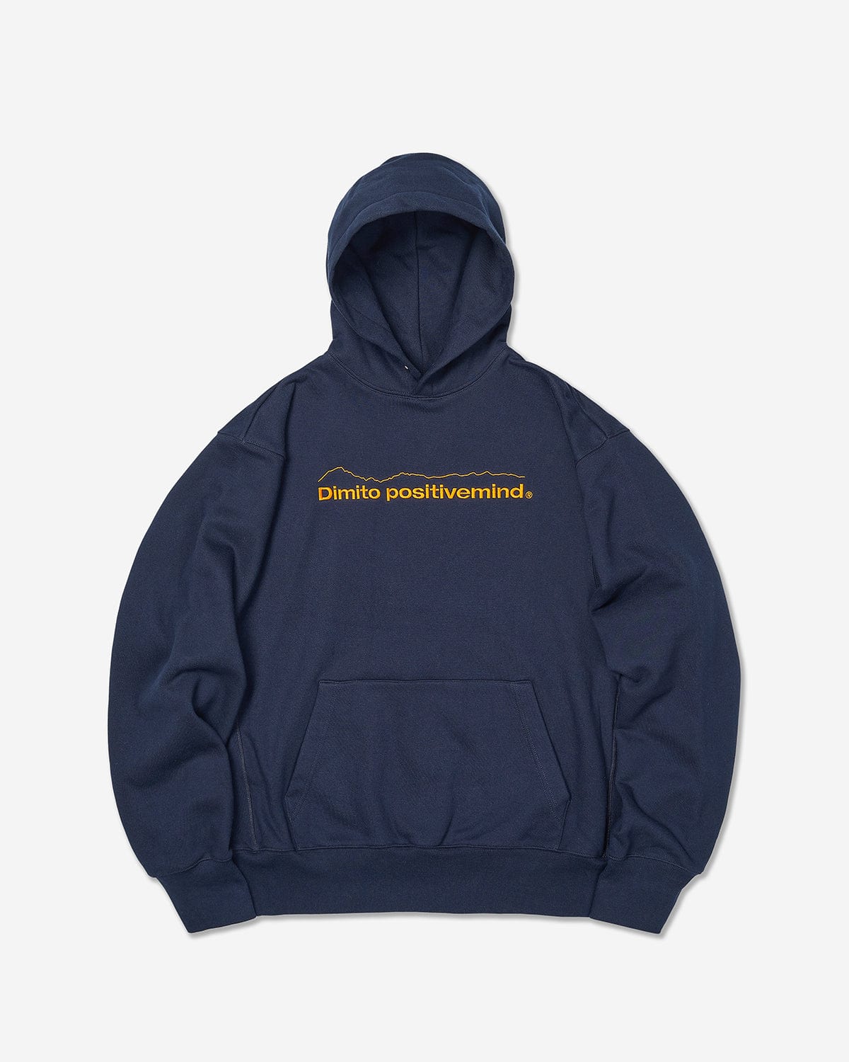 VERT MT LOGO HOODIE NAVY