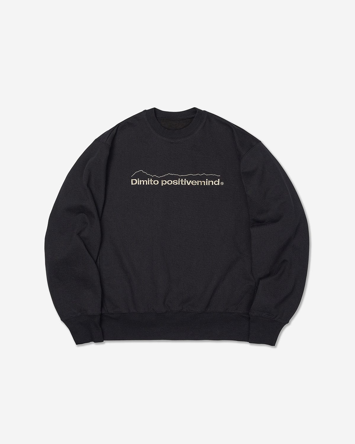 VERT MT LOGO SWEATSHIRTS BLACK