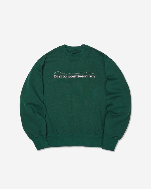 VERT MT LOGO SWEATSHIRTS FOREST GREEN