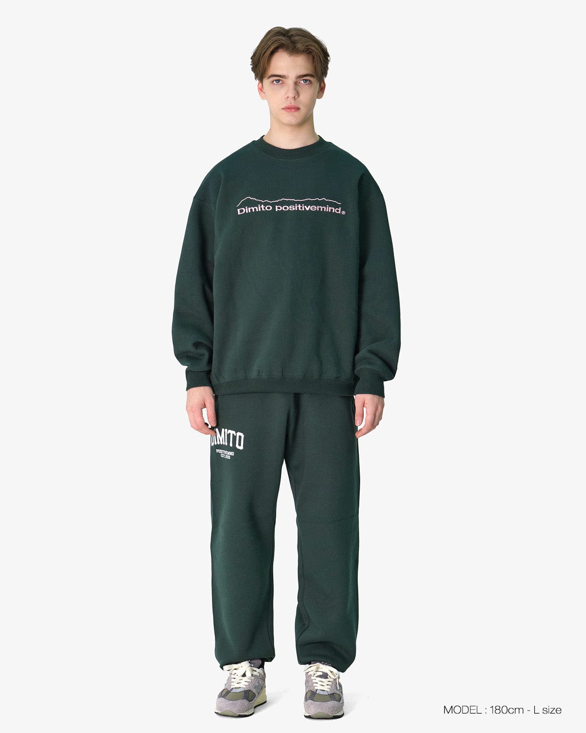 VERT MT LOGO SWEATSHIRTS FOREST GREEN