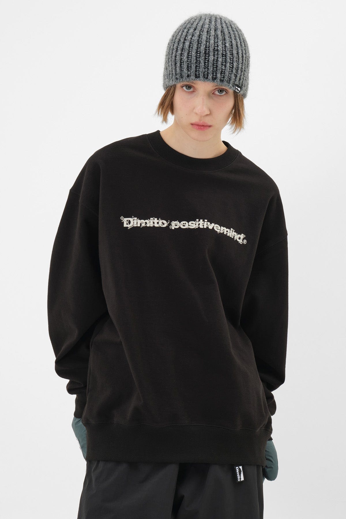 VERT NATURE SWEATSHIRT BLACK