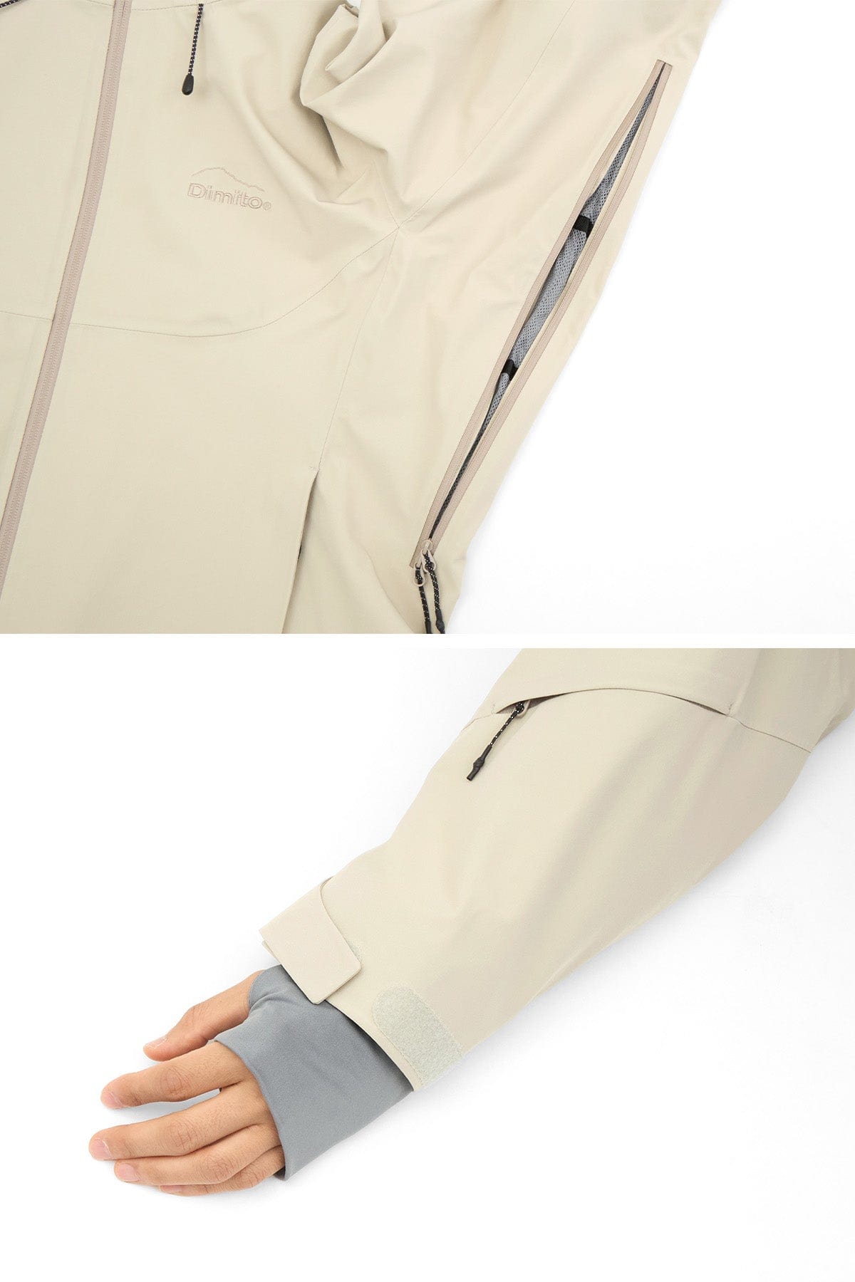 VERT NEO 2L JACKET IVORY