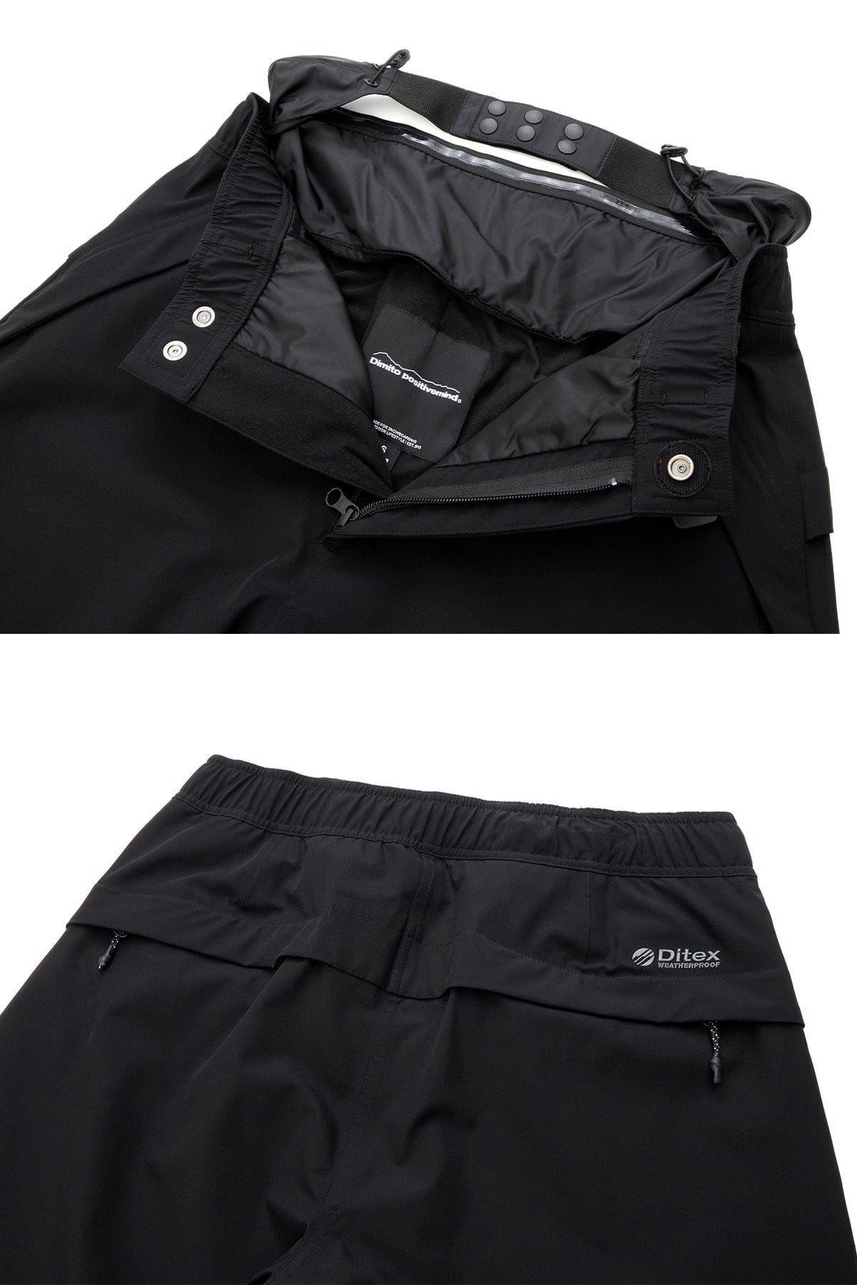 VERT NEO 2L PANTS BLACK (Semi Wide Fit)