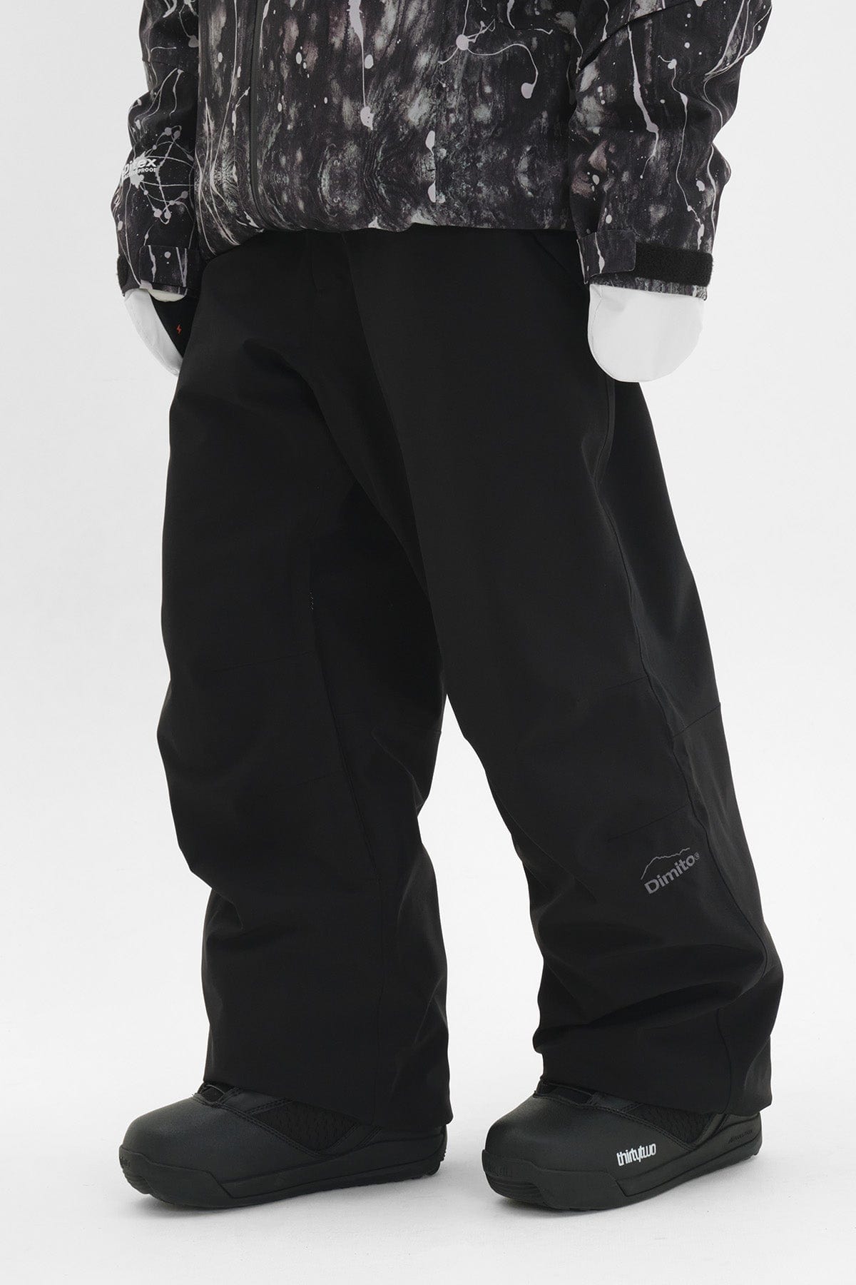 VERT NEO 2L PANTS BLACK (Semi Wide Fit)