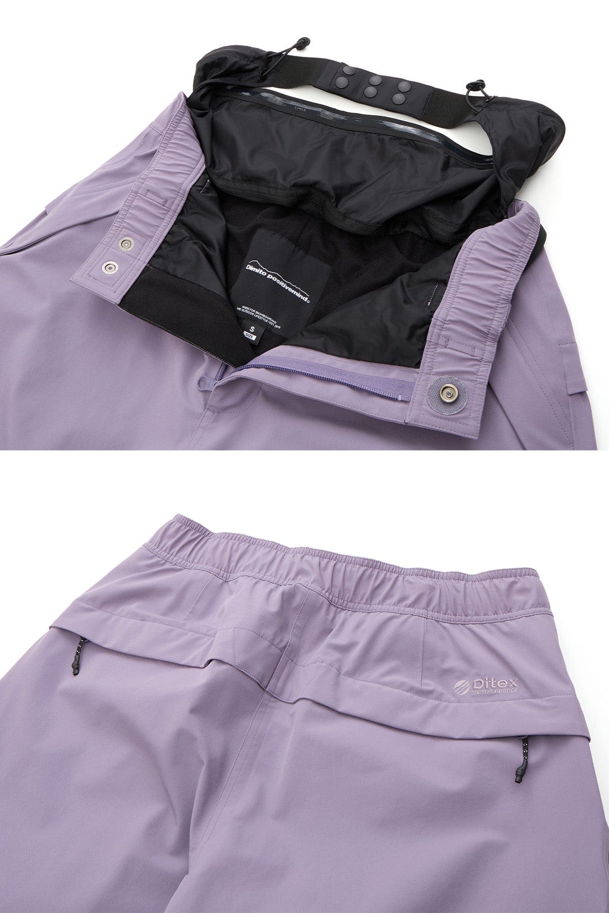 VERT NEO 2L PANTS PURPLE SAGE (Semi Wide Fit)