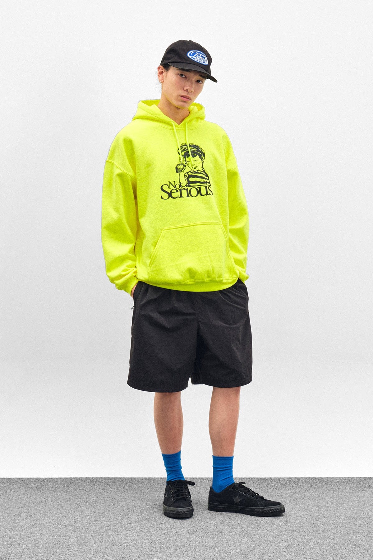 VERT NS BABY HOODIE NEON GREEN