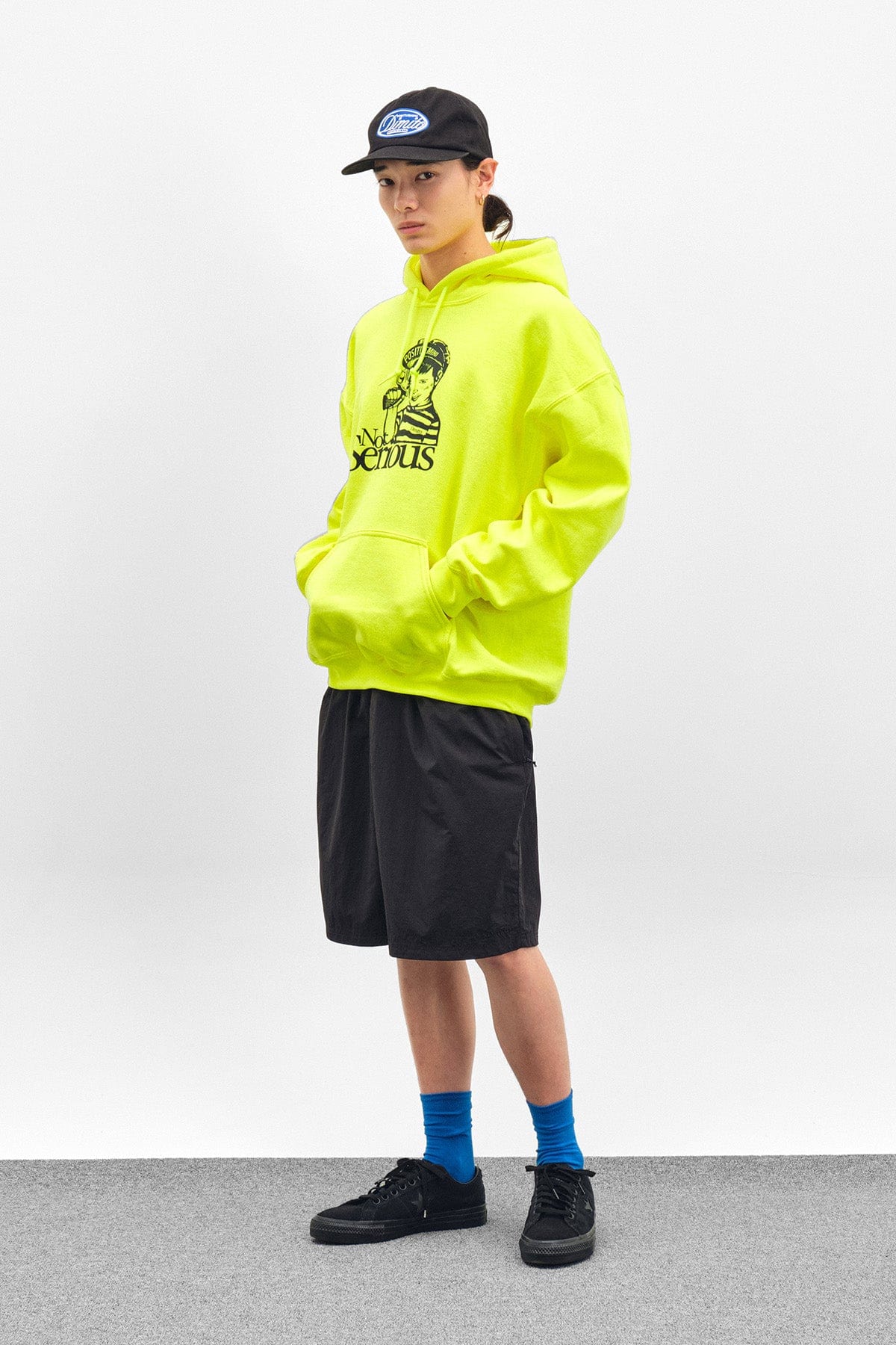 VERT NS BABY HOODIE NEON GREEN