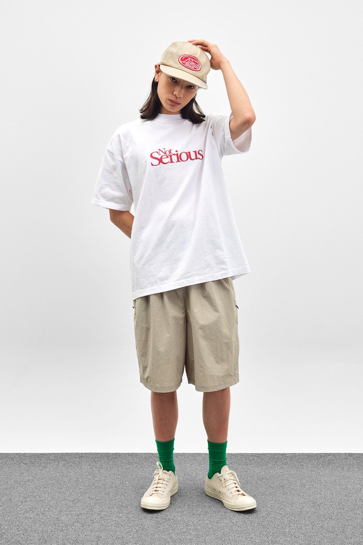 VERT NS SSV GD 6.5OZ TEE WHITE