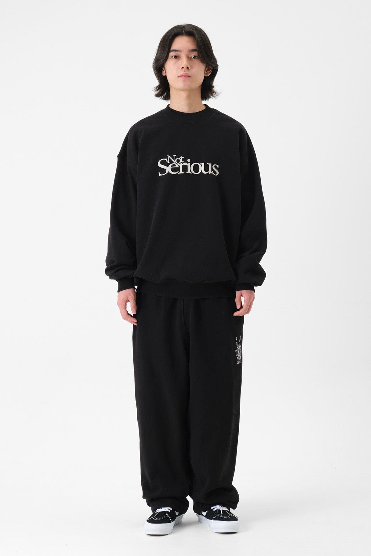 VERT NS SWEATSHIRT BLACK