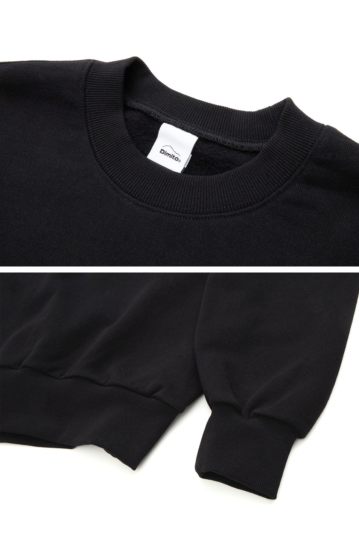 VERT NS SWEATSHIRT BLACK