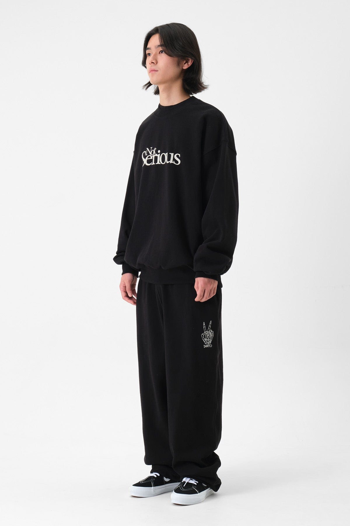 VERT NS SWEATSHIRT BLACK