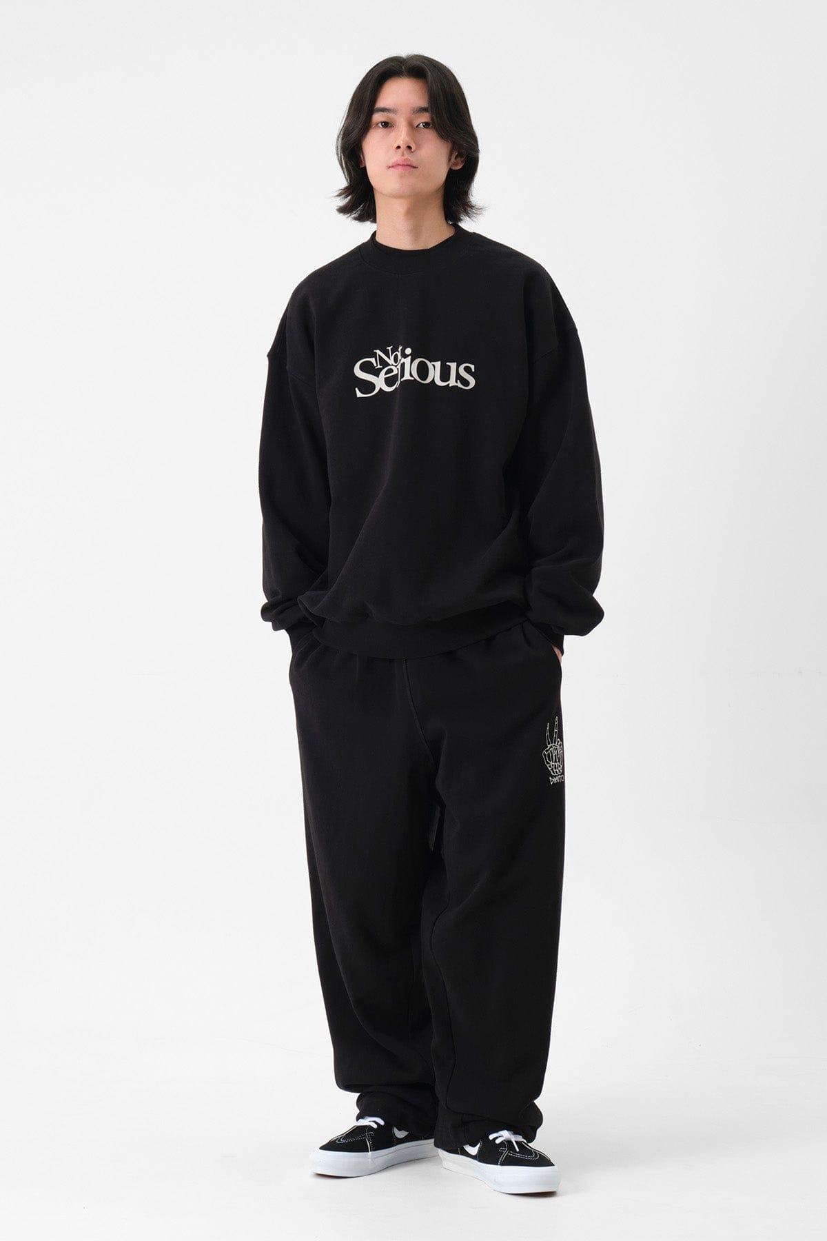 VERT NS SWEATSHIRT BLACK