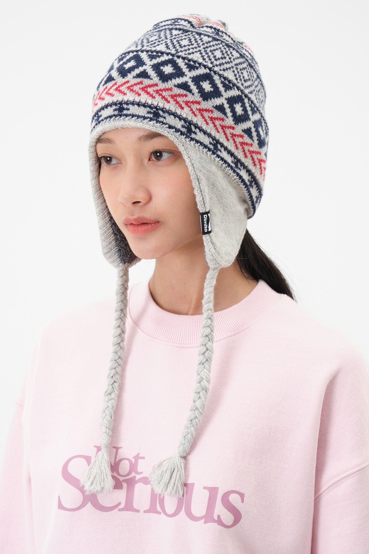 VERT NS SWEATSHIRT LIGHT PINK