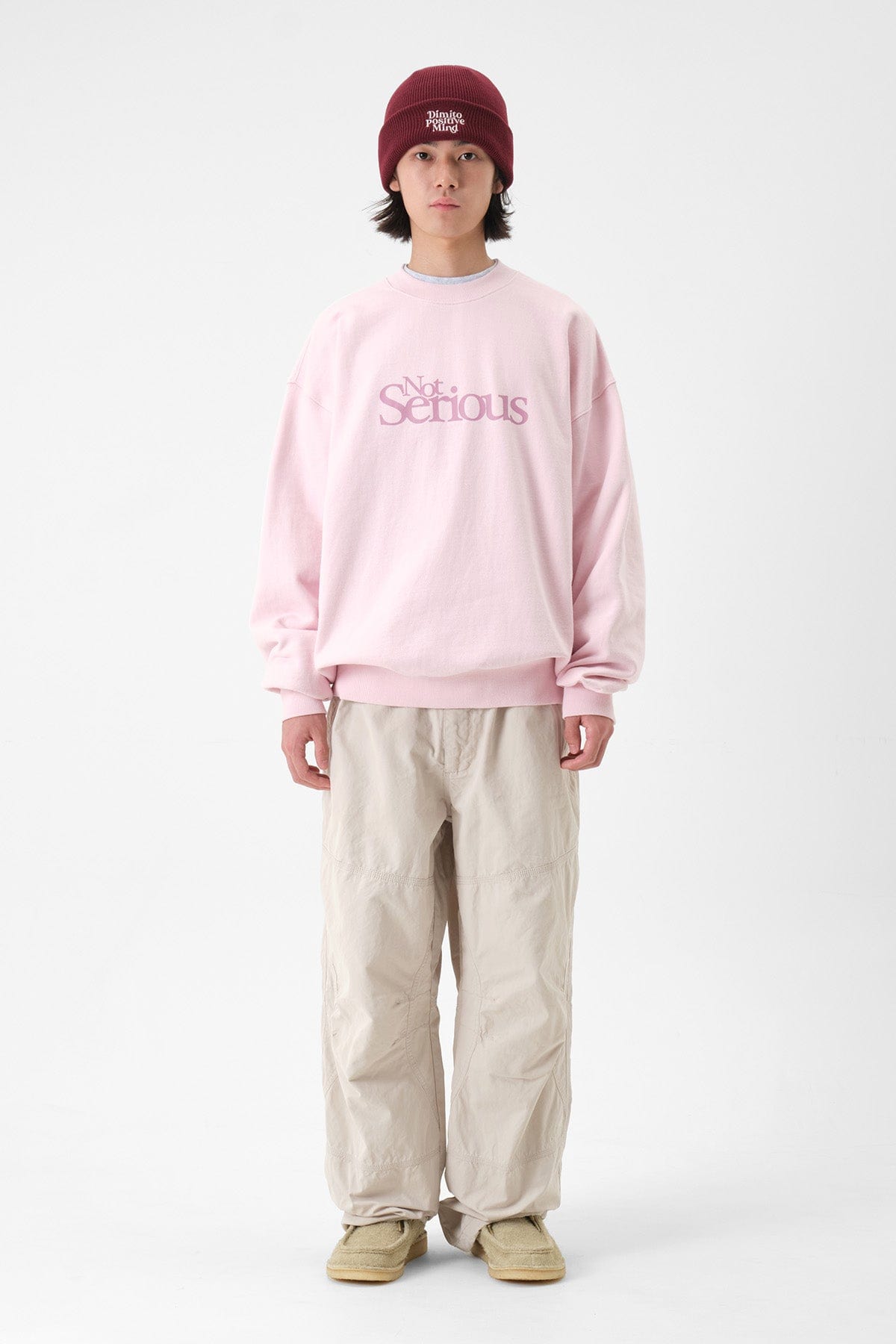 VERT NS SWEATSHIRT LIGHT PINK