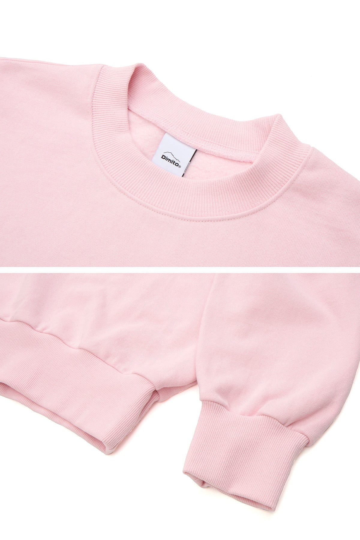 VERT NS SWEATSHIRT LIGHT PINK