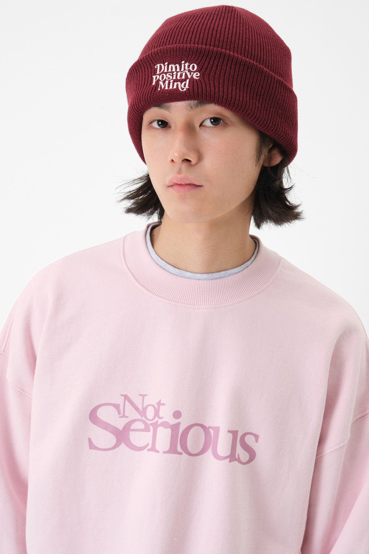 VERT NS SWEATSHIRT LIGHT PINK